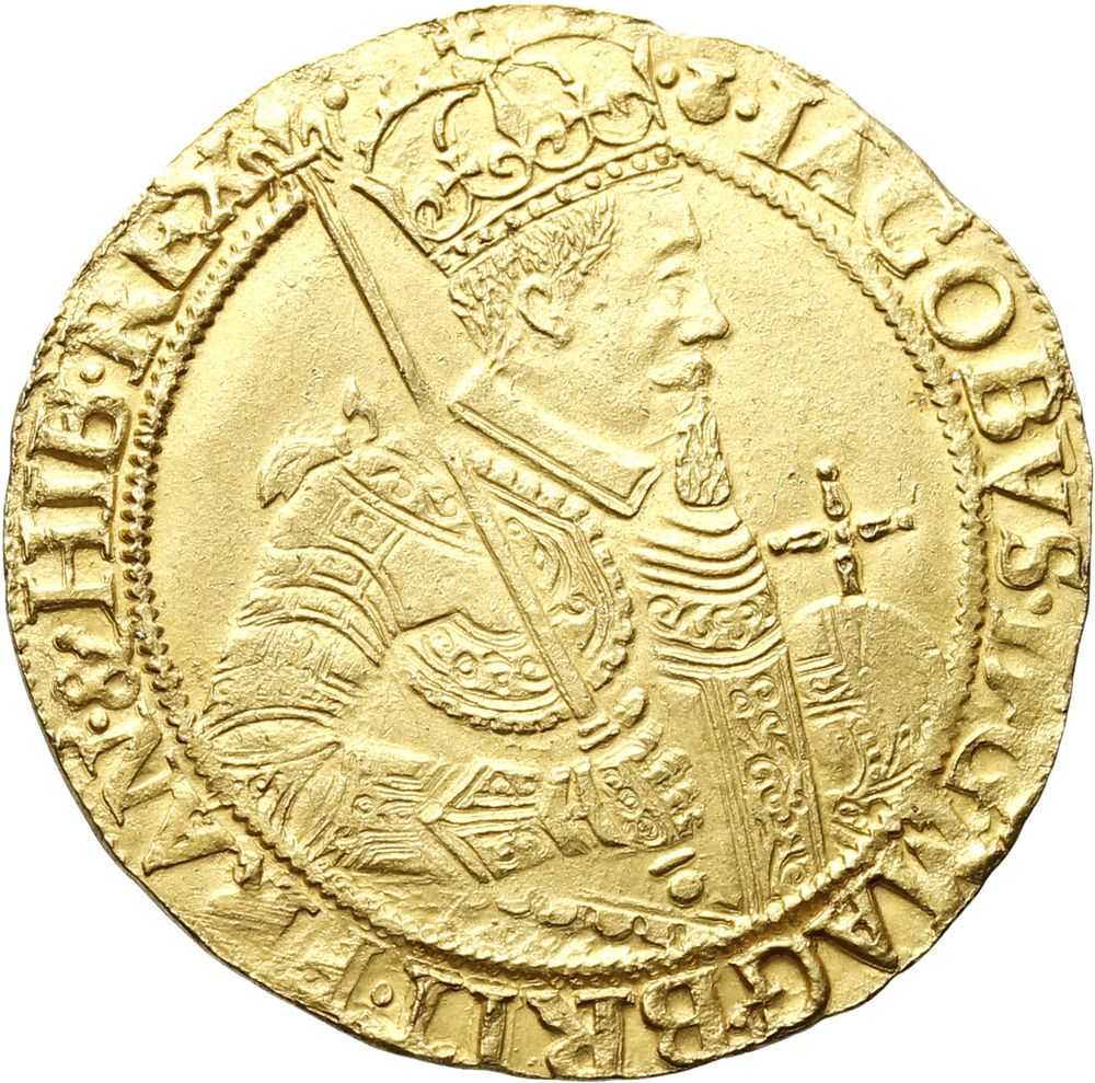 Scotland 1 Unit - James VI 9th Coinage obverse