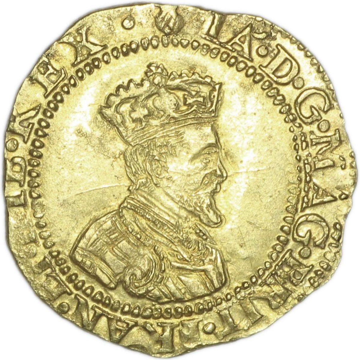 Scotland 1 Britain Crown - James VI 10th Coinage obverse