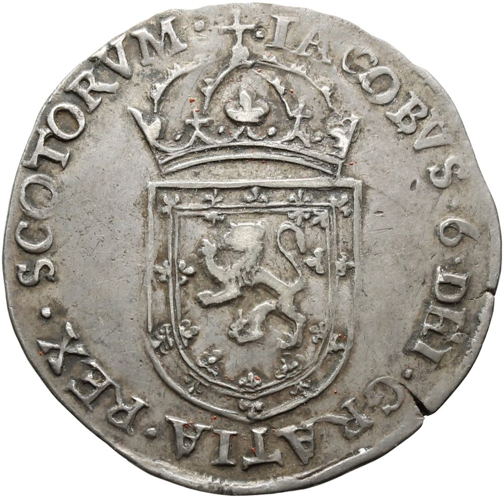 Scotland 16 Shillings - James VI 3rd coinage obverse