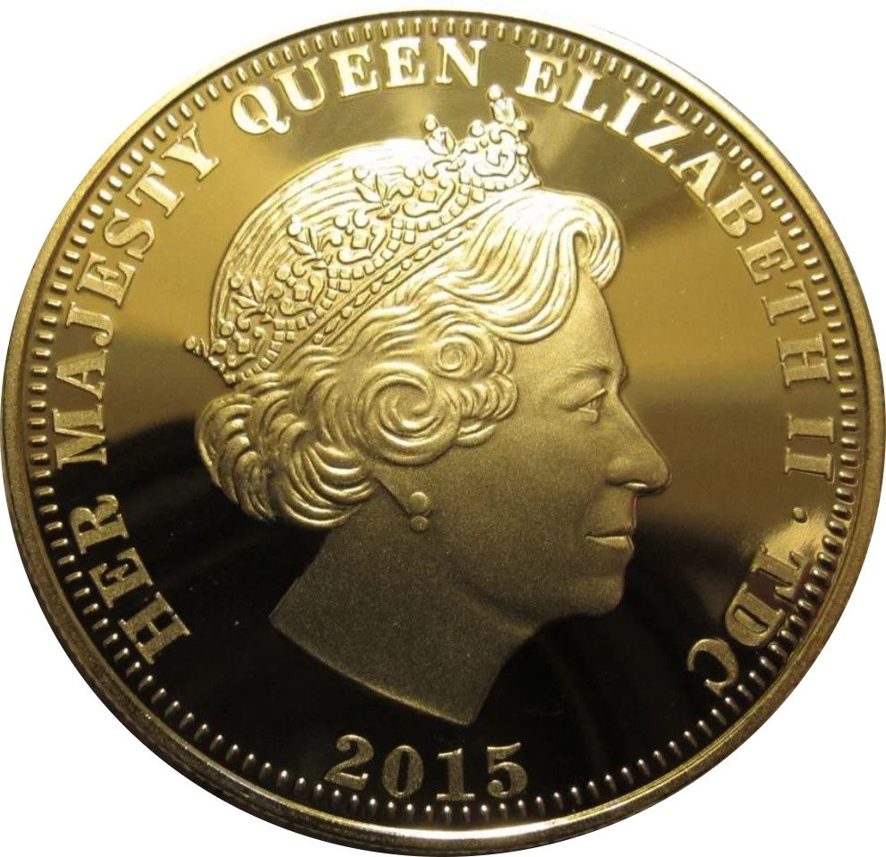 Tristan da Cunha 1 Crown - Elizabeth II Declaration of Independence, Legacy Of Freedom obverse