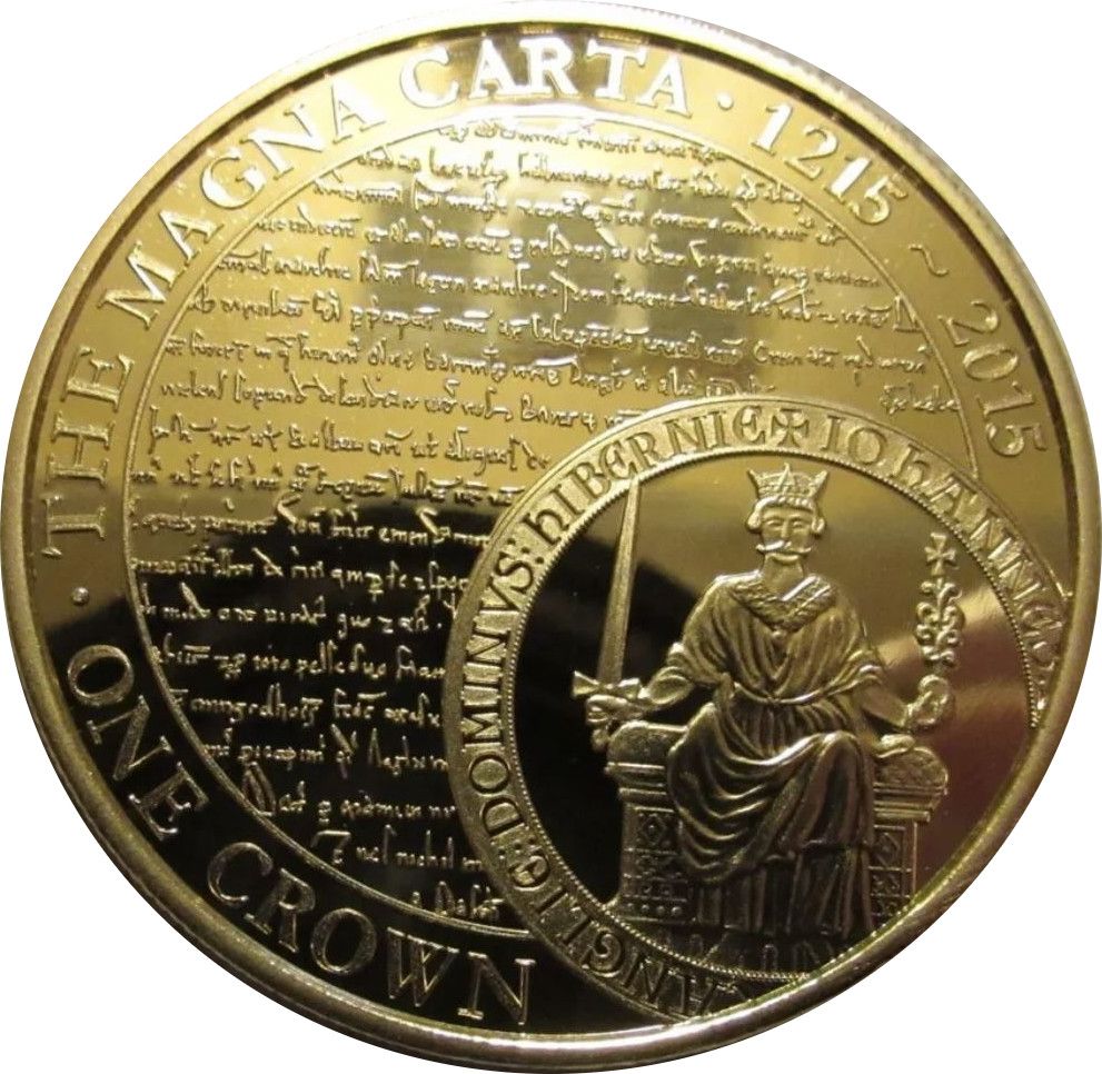 Tristan da Cunha 1 Crown - Elizabeth II Declaration of Independence, Legacy Of Freedom reverse