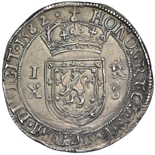 Scotland 10 Shillings - James VI 4th Coinage reverse