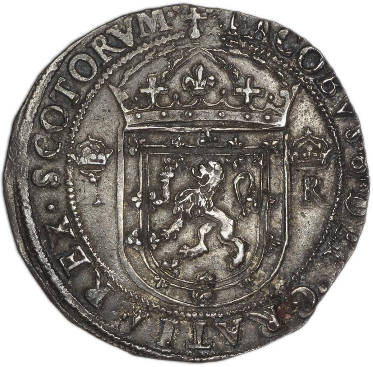 Scotland ⅓ Ryal - James VI 1st Coinage