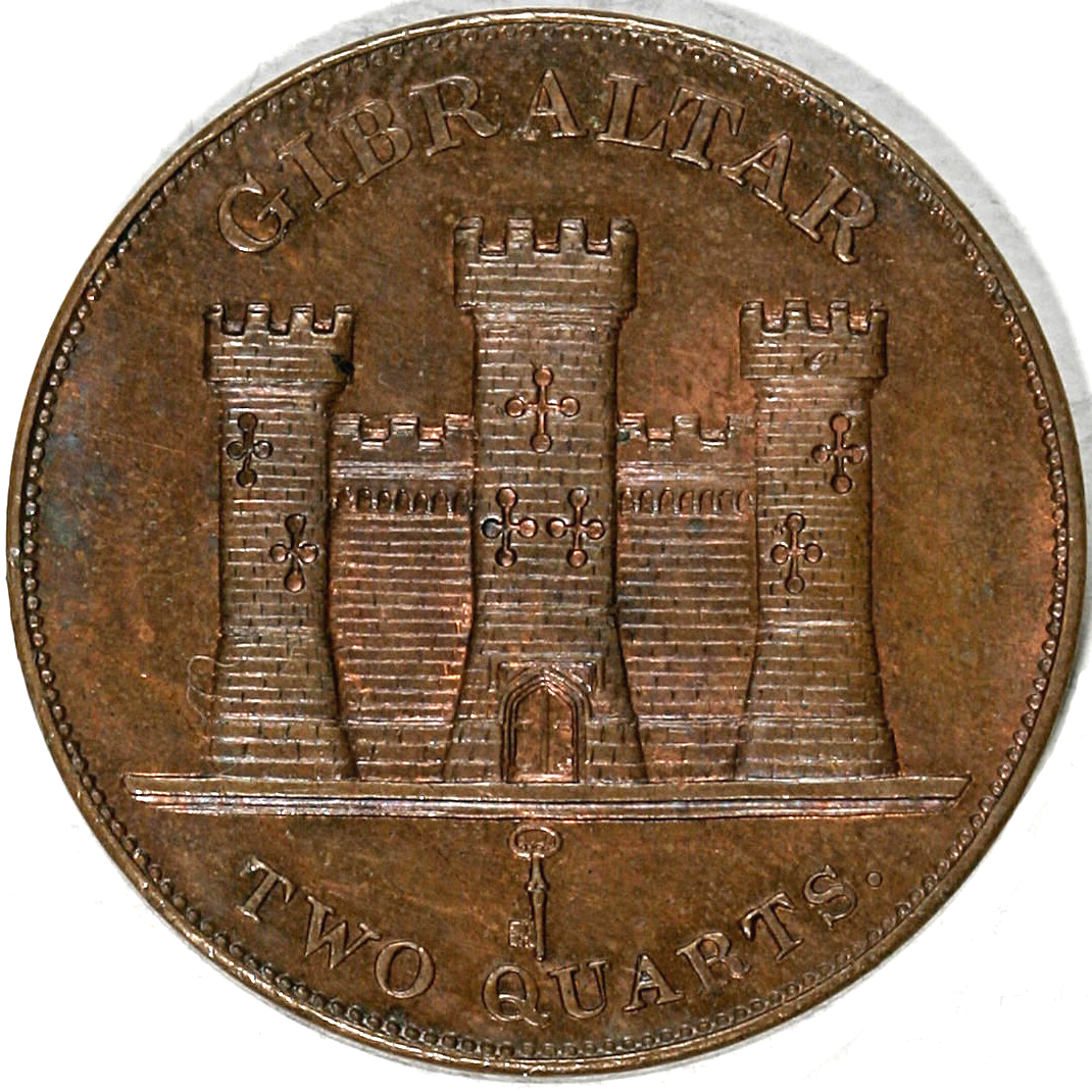 Gibraltar 2 Quarts - Victoria reverse