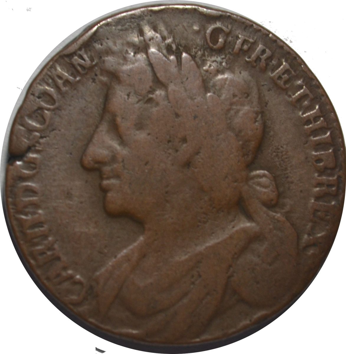Scotland 1 Bawbee - Charles II obverse