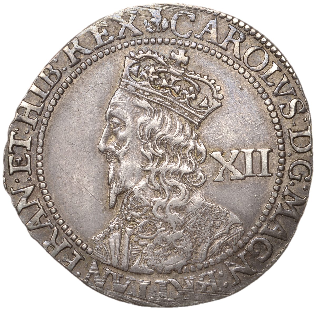 Scotland 12 Shillings - Charles I 3rd Coinage, 4th Issue obverse