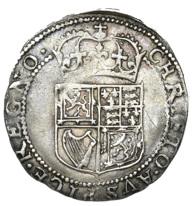 Scotland ½ Merk - Charles I 2nd Coinage