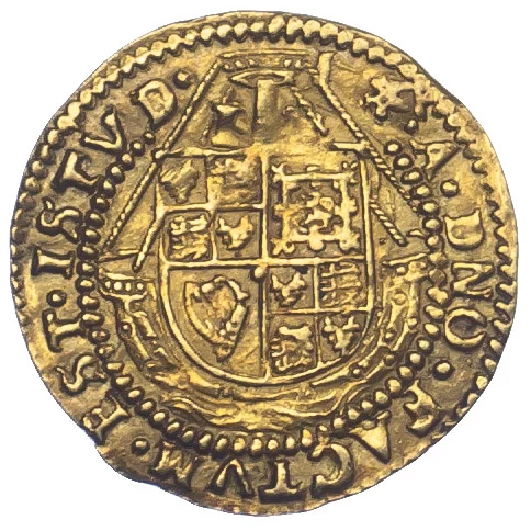 ½ Angel - James I 2nd coinage