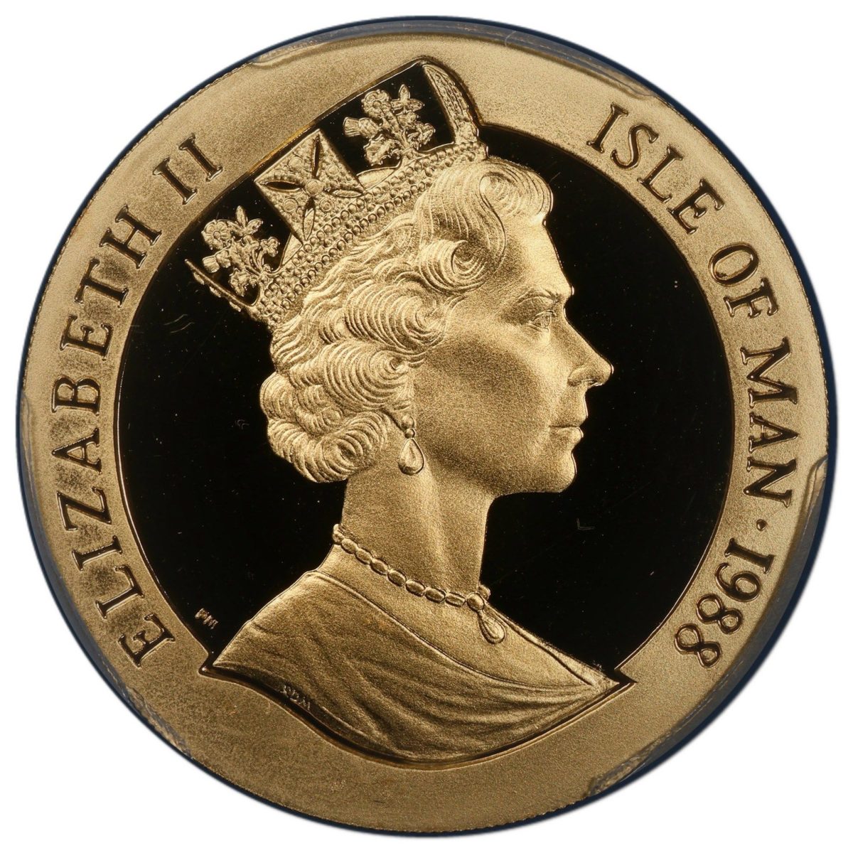 Isle of Man ½ Crown - Elizabeth II Bicentenary of Australia - Koala obverse