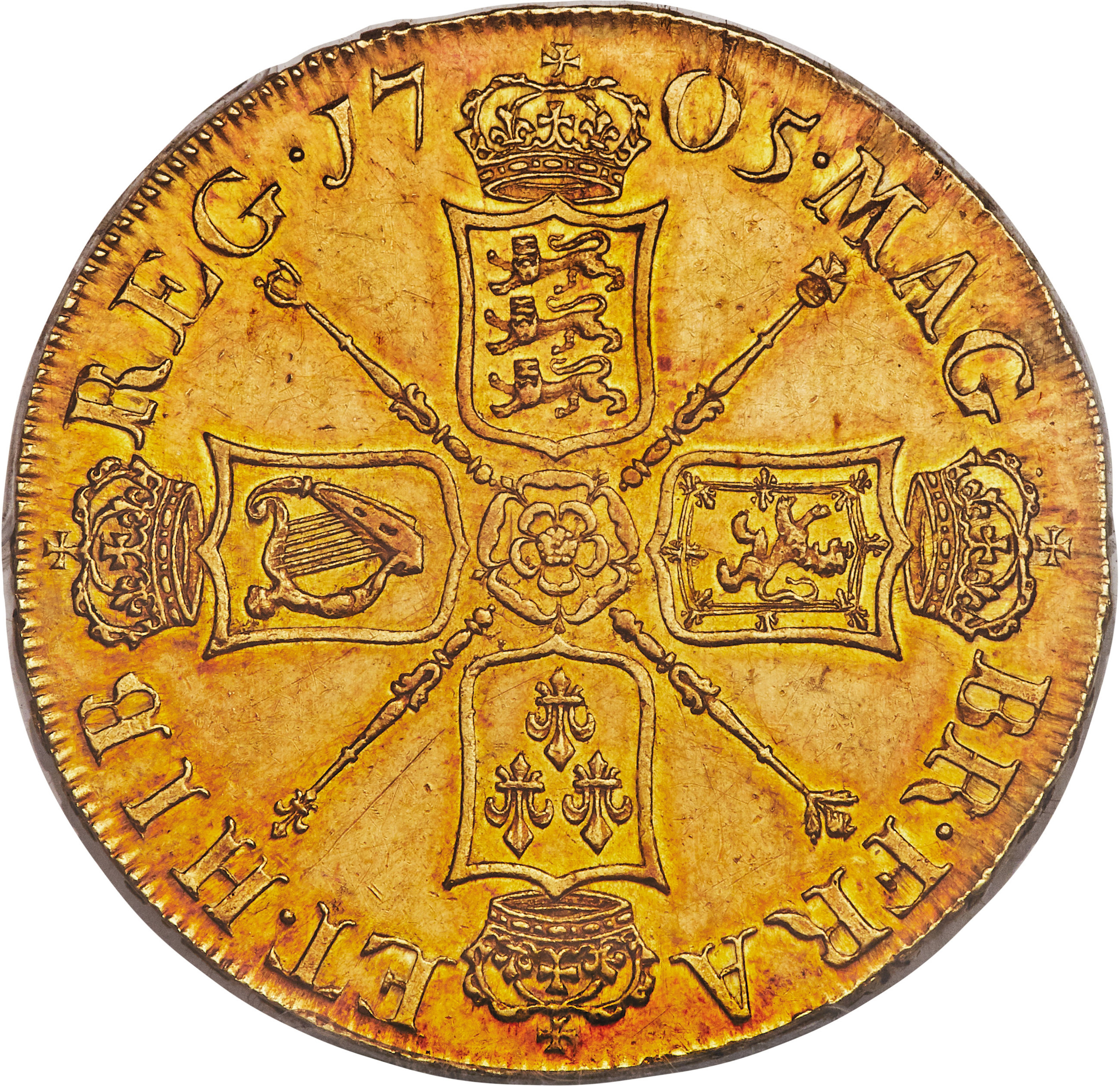 5 Guineas - Anne pre-union shields