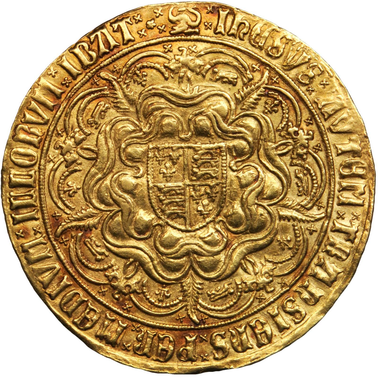 1 Sovereign - Henry VII Group IV; lis/dragon