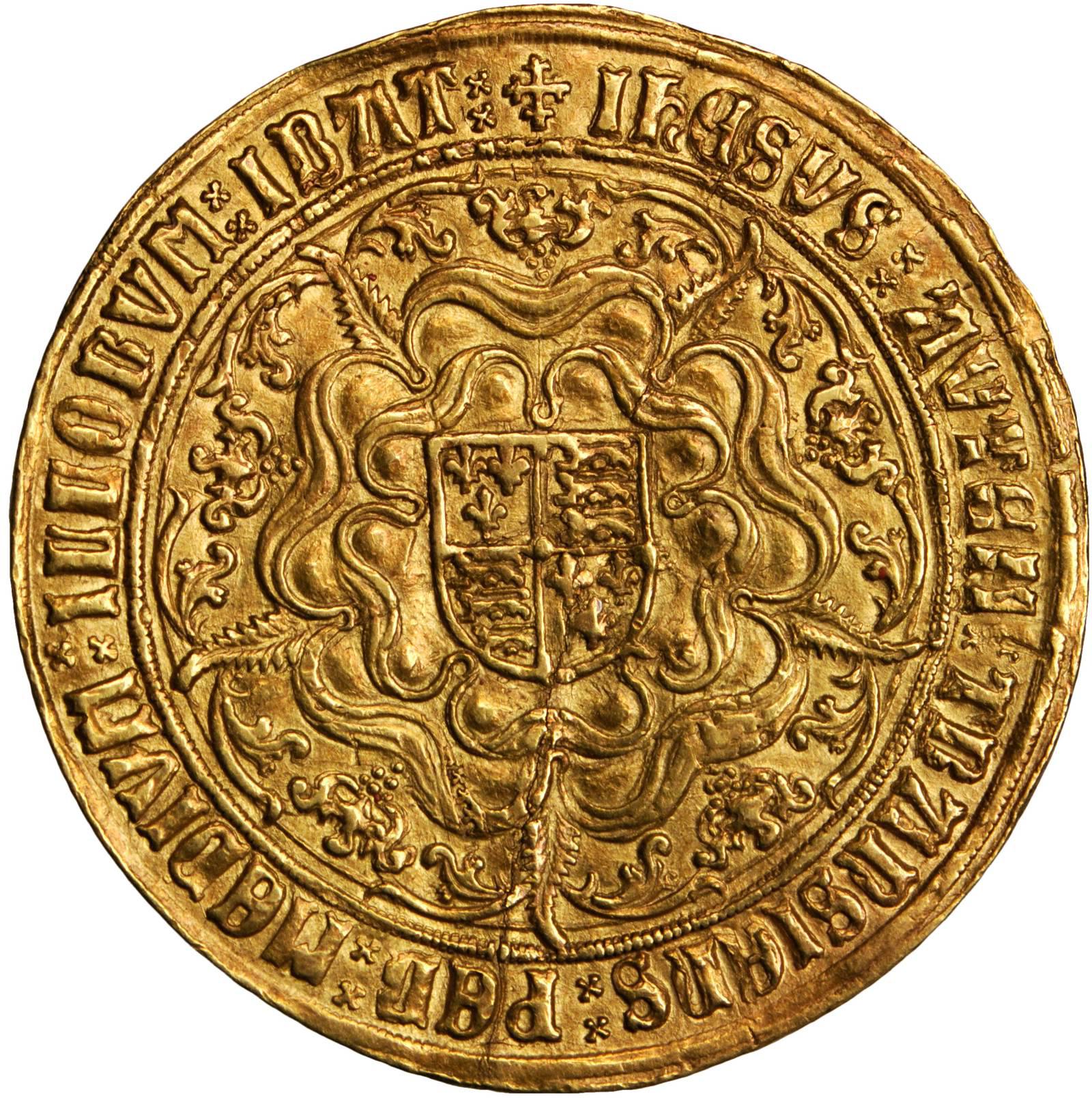 1 Sovereign - Henry VII Group V; lis/cross crosslet