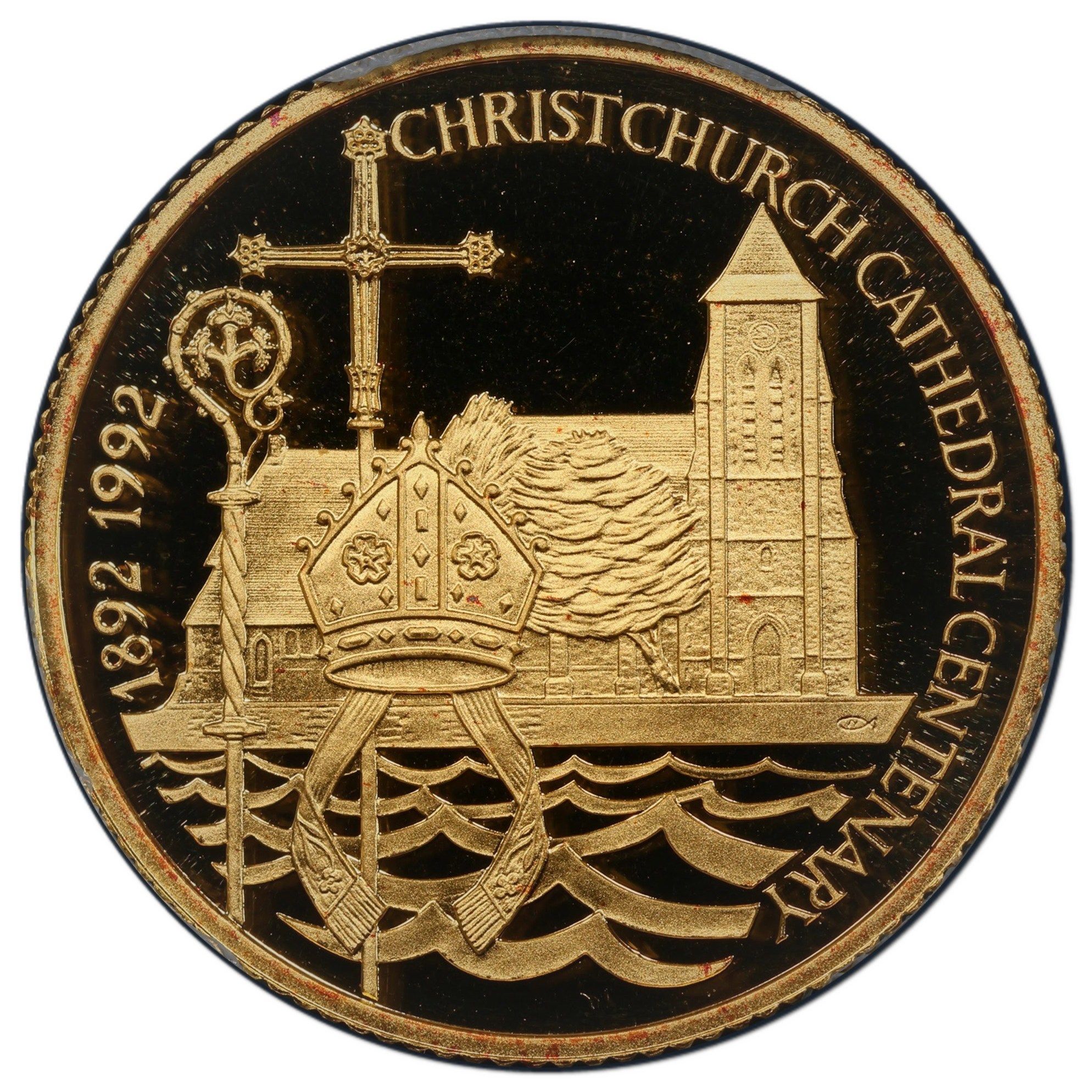 Falkland Islands 25 Pounds - Elizabeth II Christchurch Cathedral