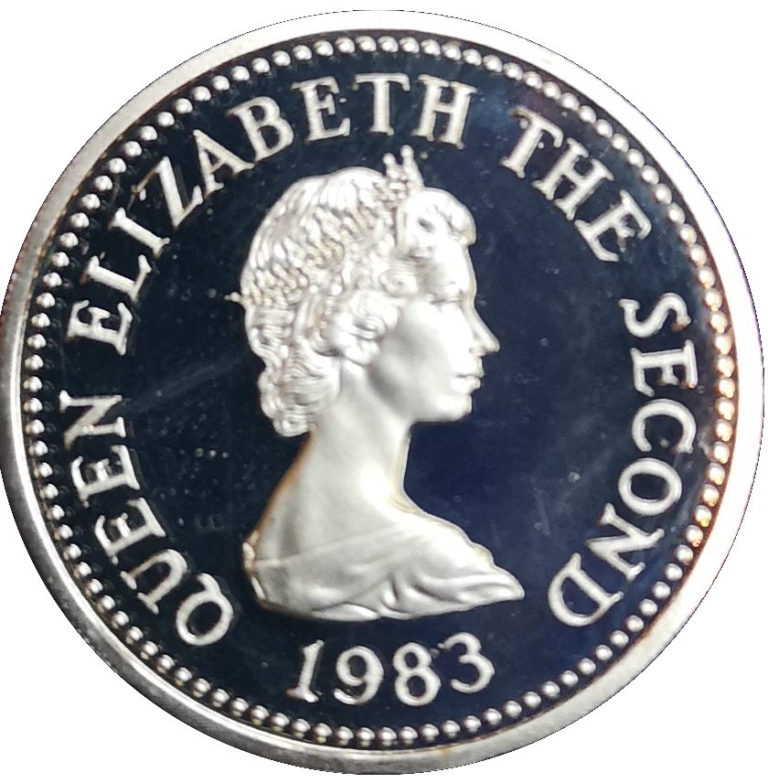 Jersey 1 Pound - Elizabeth II St. Helier; Silver Proof obverse