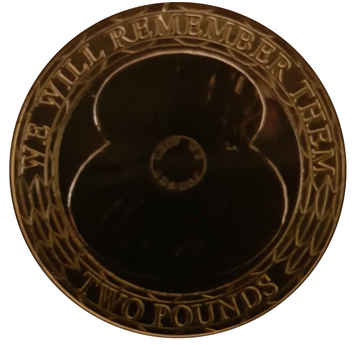 Jersey 2 Pounds - Elizabeth II Royal British Legion Poppy reverse