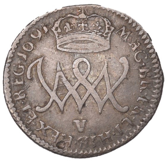 Scotland 5 Shillings - William and Mary