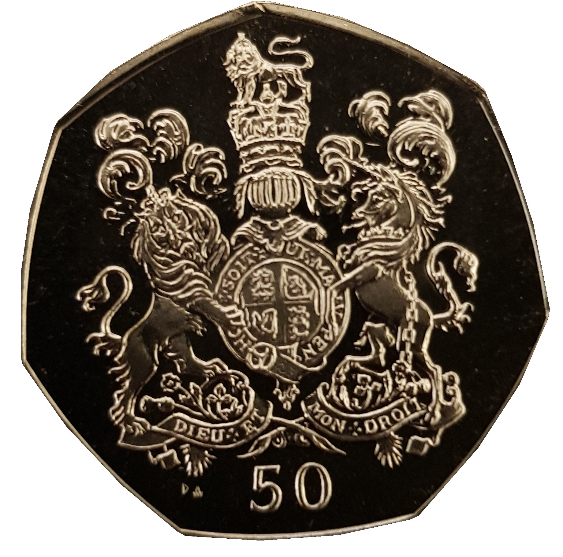 Gibraltar 50 Pence - Elizabeth II Bicentenary of Queen Victoria