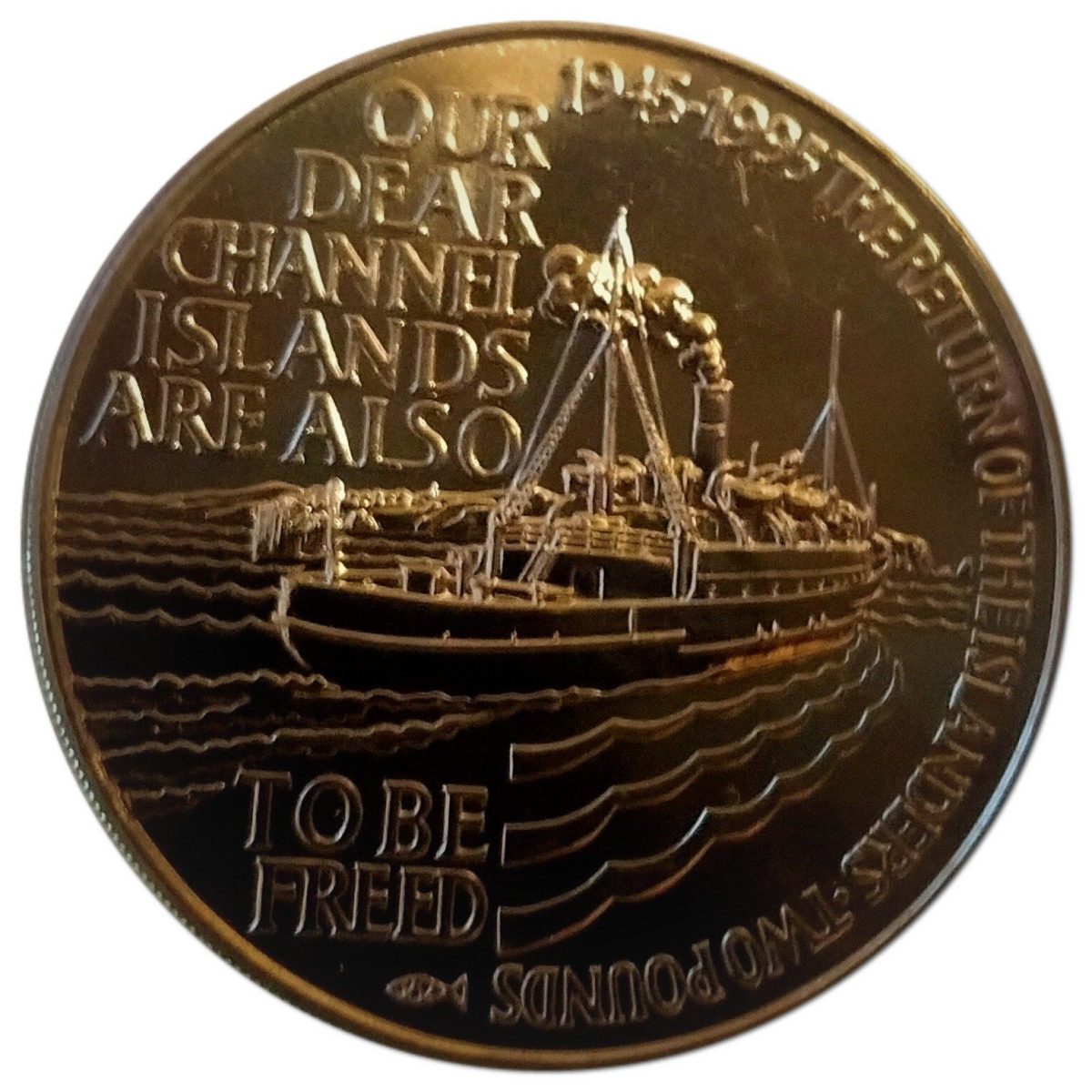 Alderney 2 Pounds - Elizabeth II Islander's Return