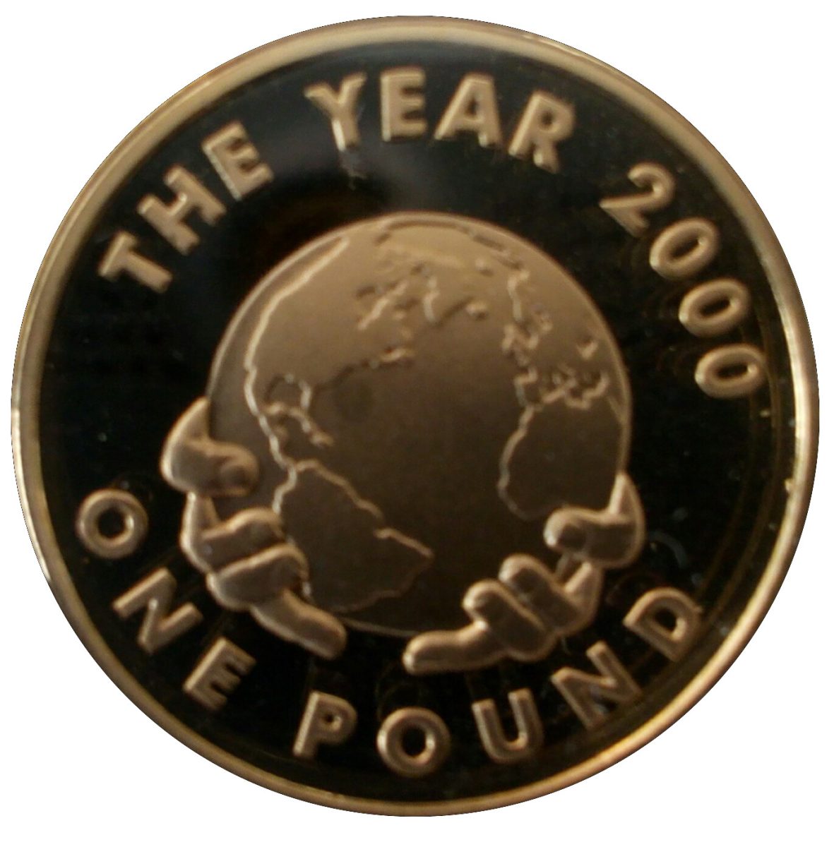 Guernsey 1 Pound - Elizabeth II Millennium 2000 reverse