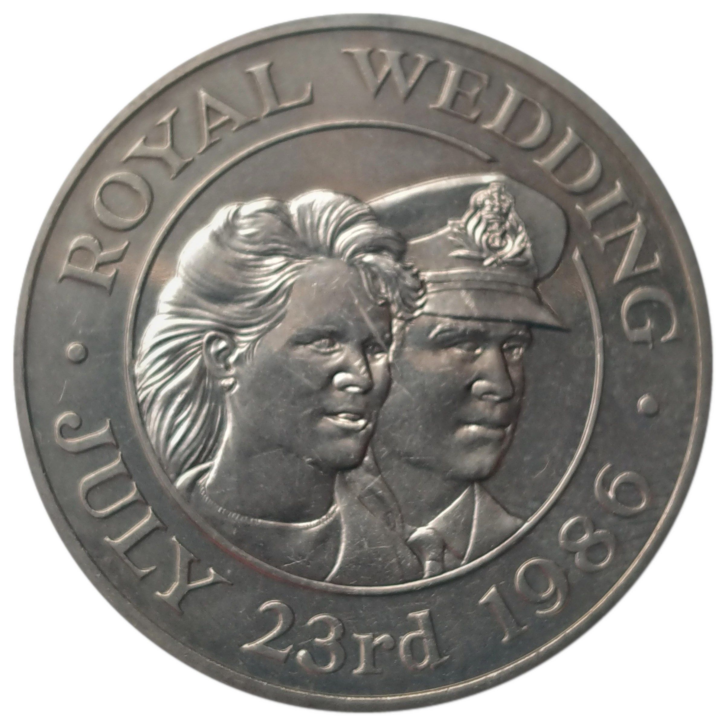 Saint Helena and Ascension 50 Pence - Elizabeth II Royal Wedding