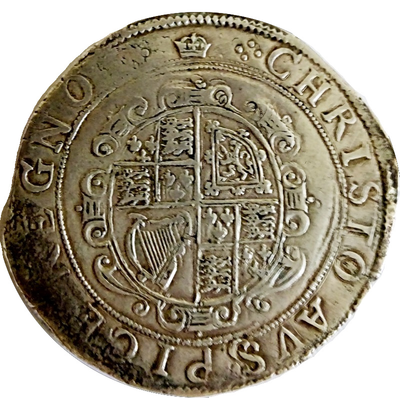 ½ Crown - Charles I Tower mint - King; group III