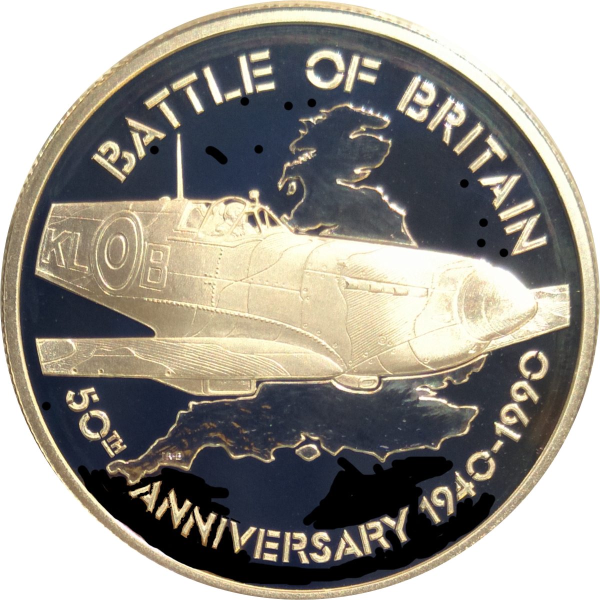 Jersey 2 Pounds - Elizabeth Battle of Britain