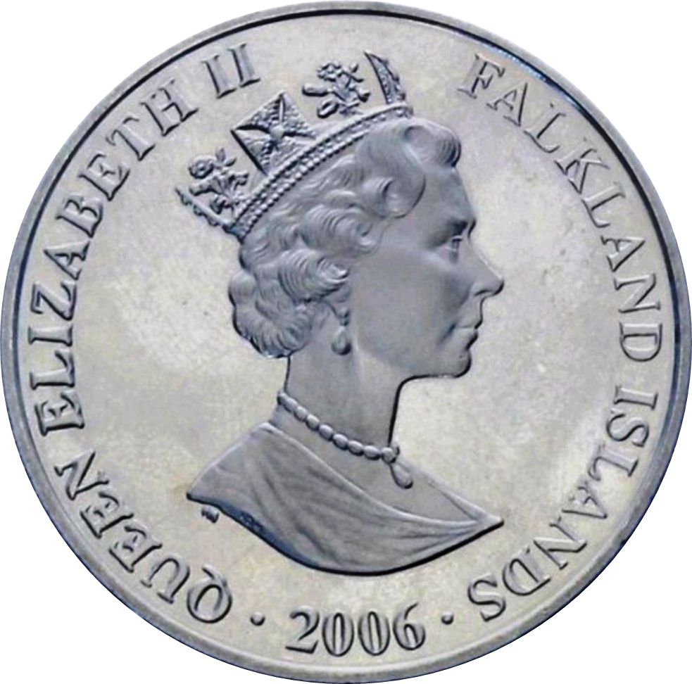 Falkland Islands 1 Crown - Elizabeth II Bicentenary of Birth of Isambard Kingdom Brunel