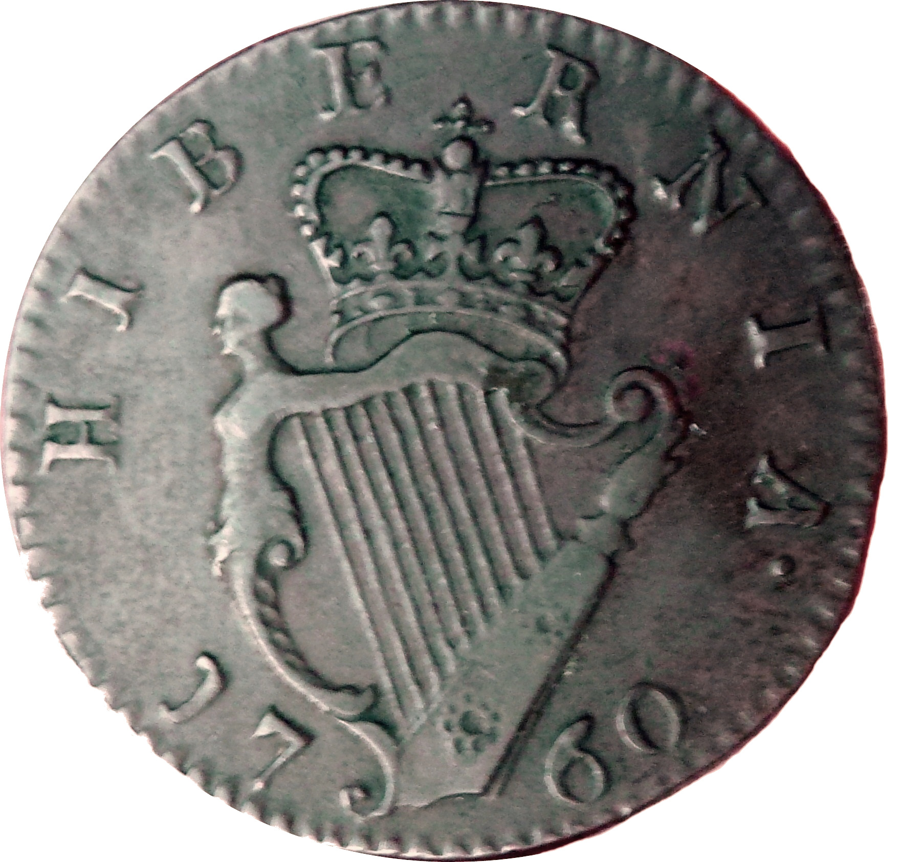 Ireland ½ Penny - George II