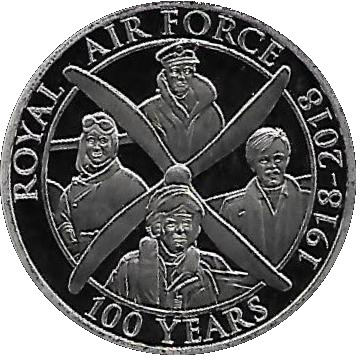 Gibraltar 1 Crown - Elizabeth II Defending Our Skies