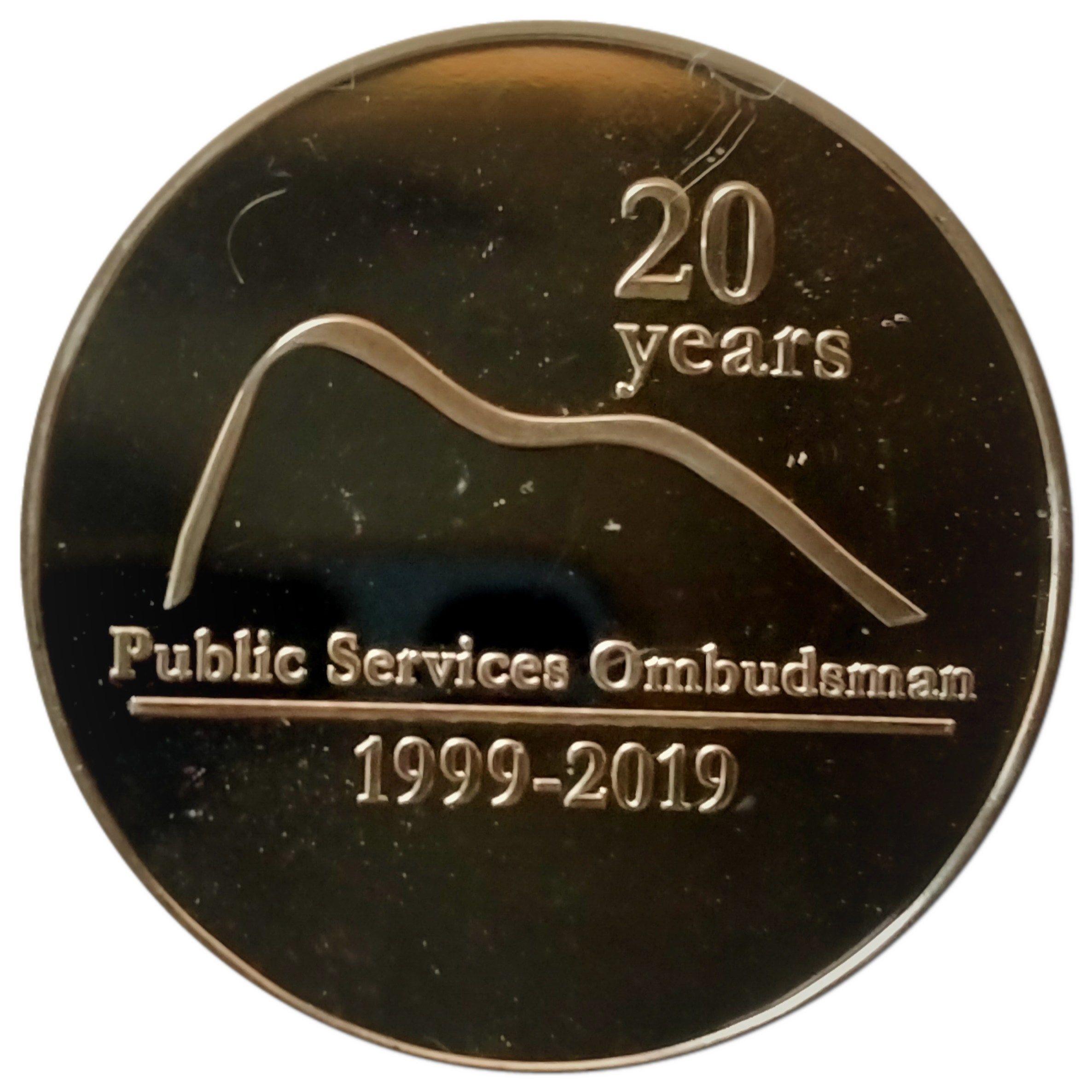 Gibraltar 5 Pounds - Elizabeth II Ombudsman