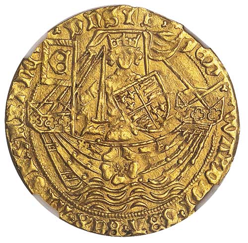 1 Ryal - Edward iV 1st reign; Light coinage obverse