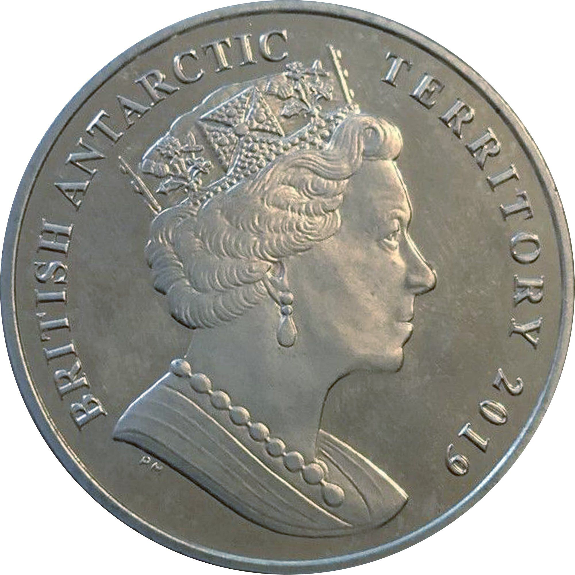 British Antarctic Territory 2 Pounds - Elizabeth II RRS Sir David Attenborough obverse