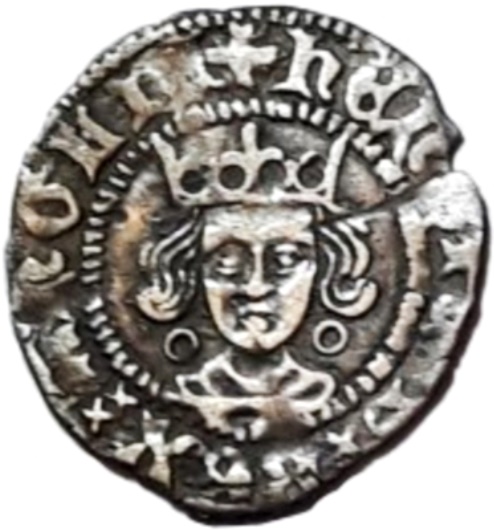 1 Penny - Henry VI 1st reign; Annulet issue, Calais obverse