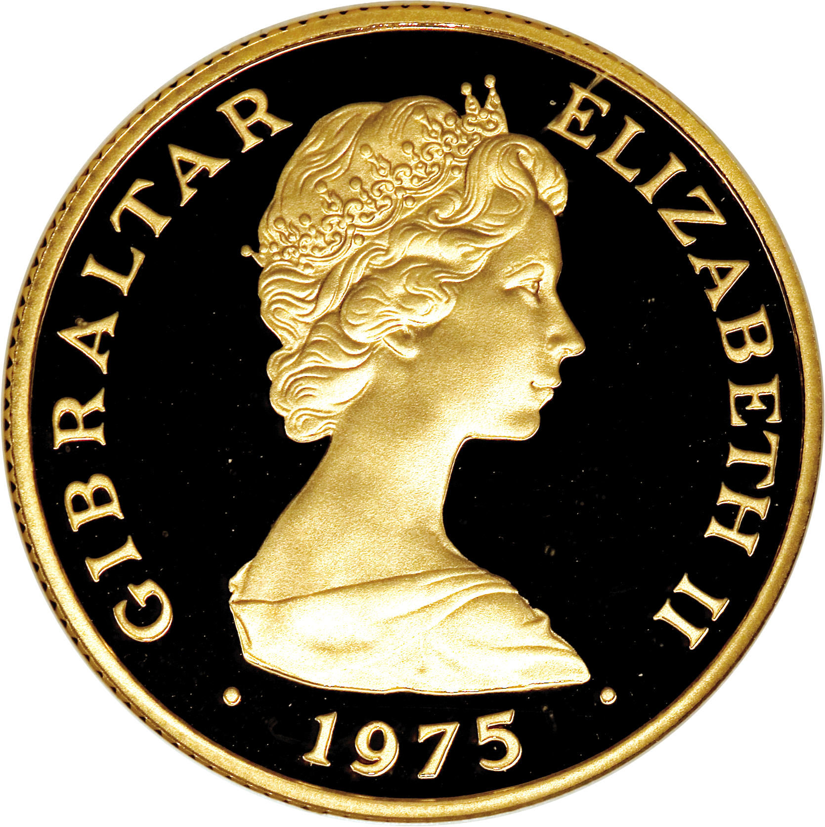 Gibraltar 50 Pounds - Elizabeth II British Pound Sterling obverse