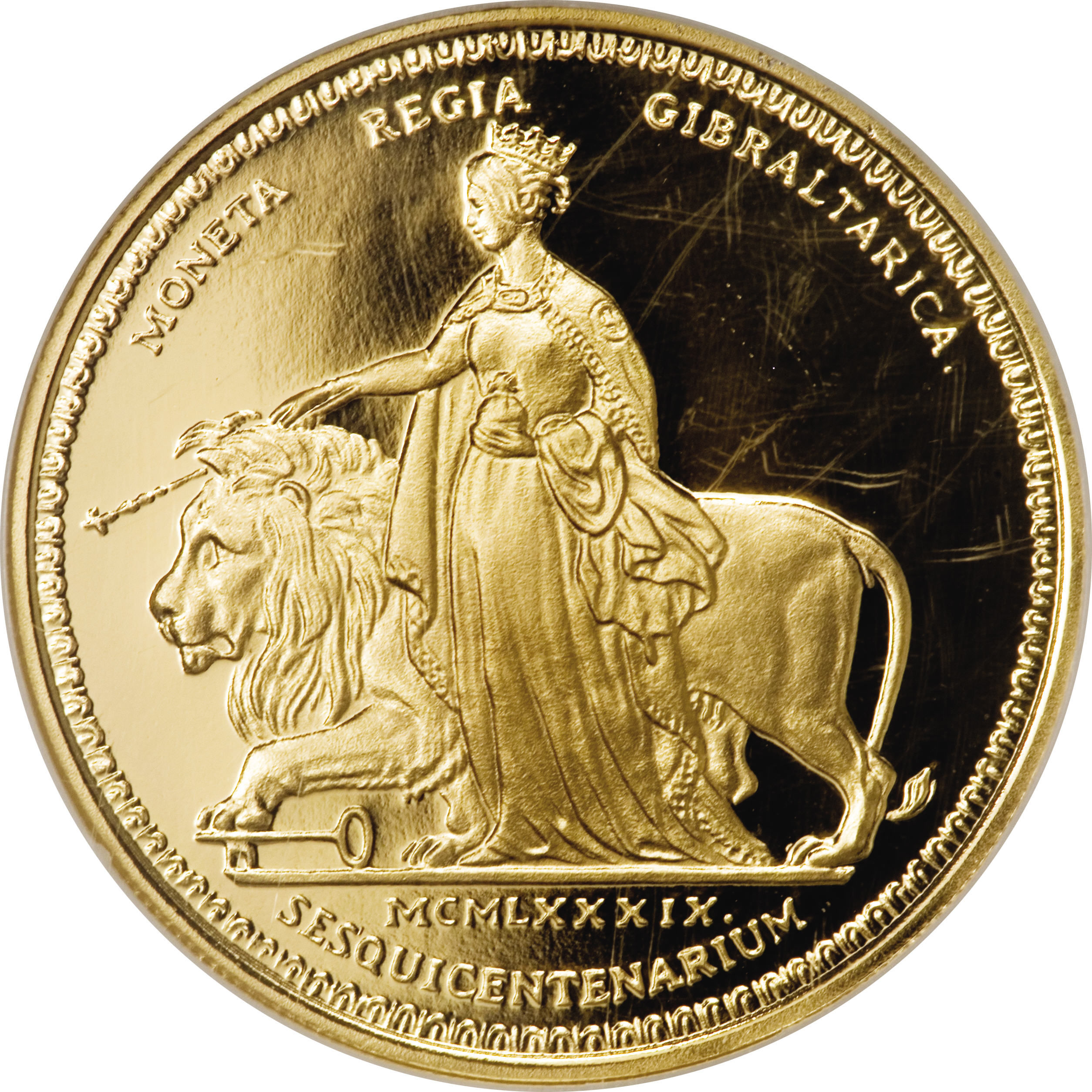 Gibraltar 2 Sovereigns - Elizabeth II Regal Coinage