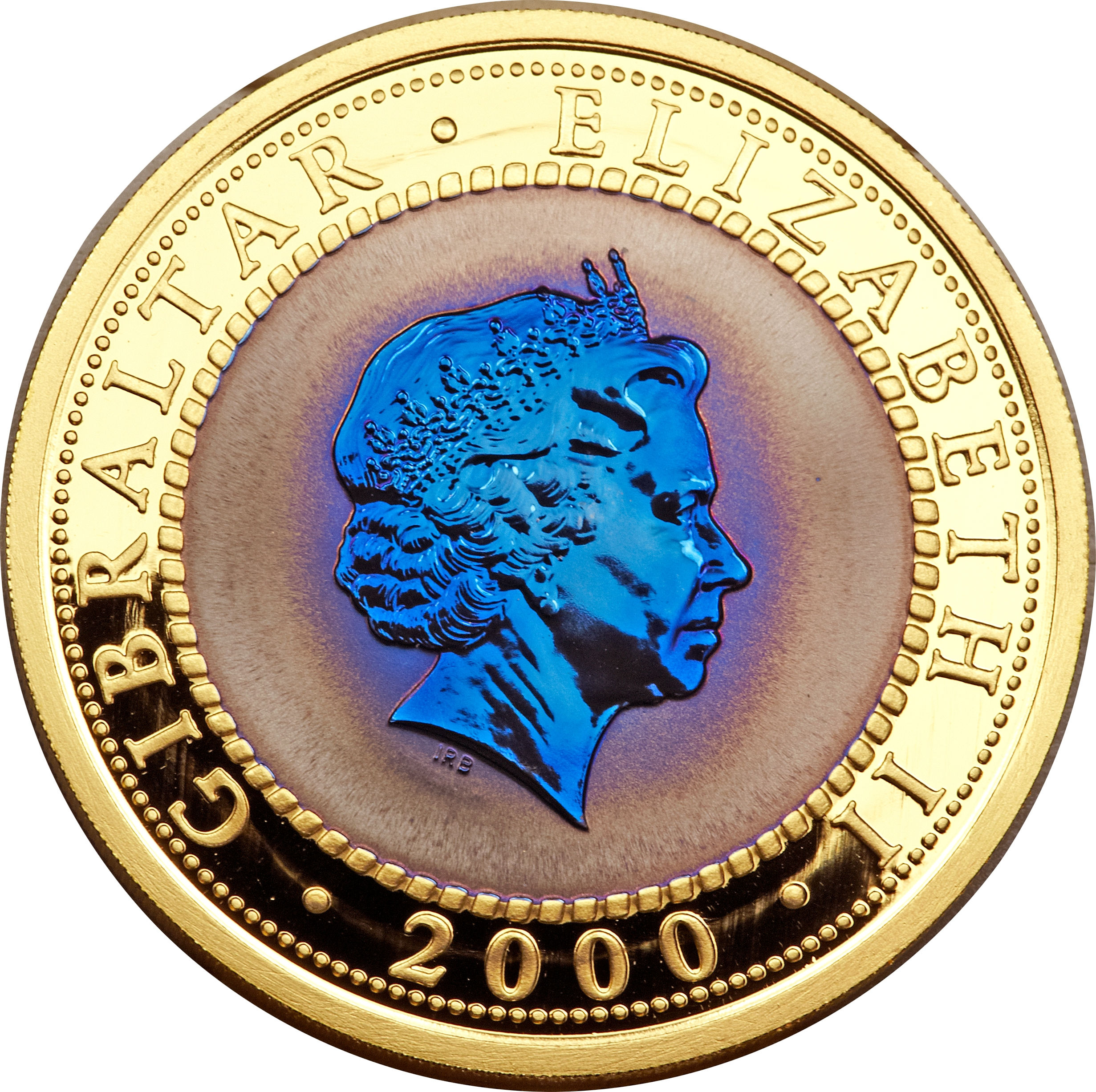 Gibraltar 1 Crown - Elizabeth II Uniform Penny Post obverse