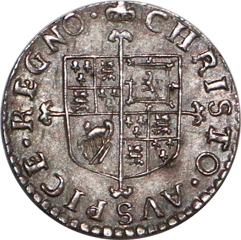 2 Pence - Charles II bust to lower edge; early milled issue