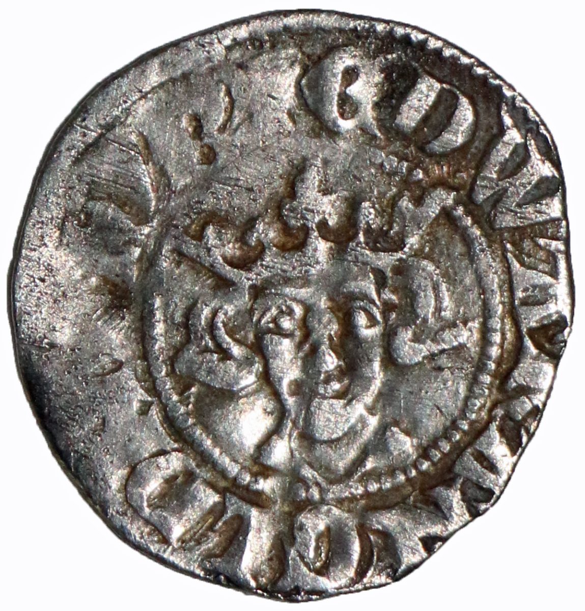 1 Penny - Edward II class 11b obverse