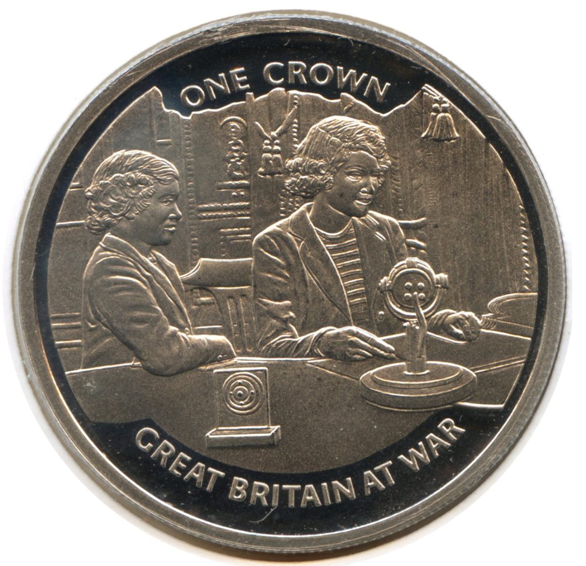 Gibraltar 1 Crown - Elizabeth II Princess Elizabeth