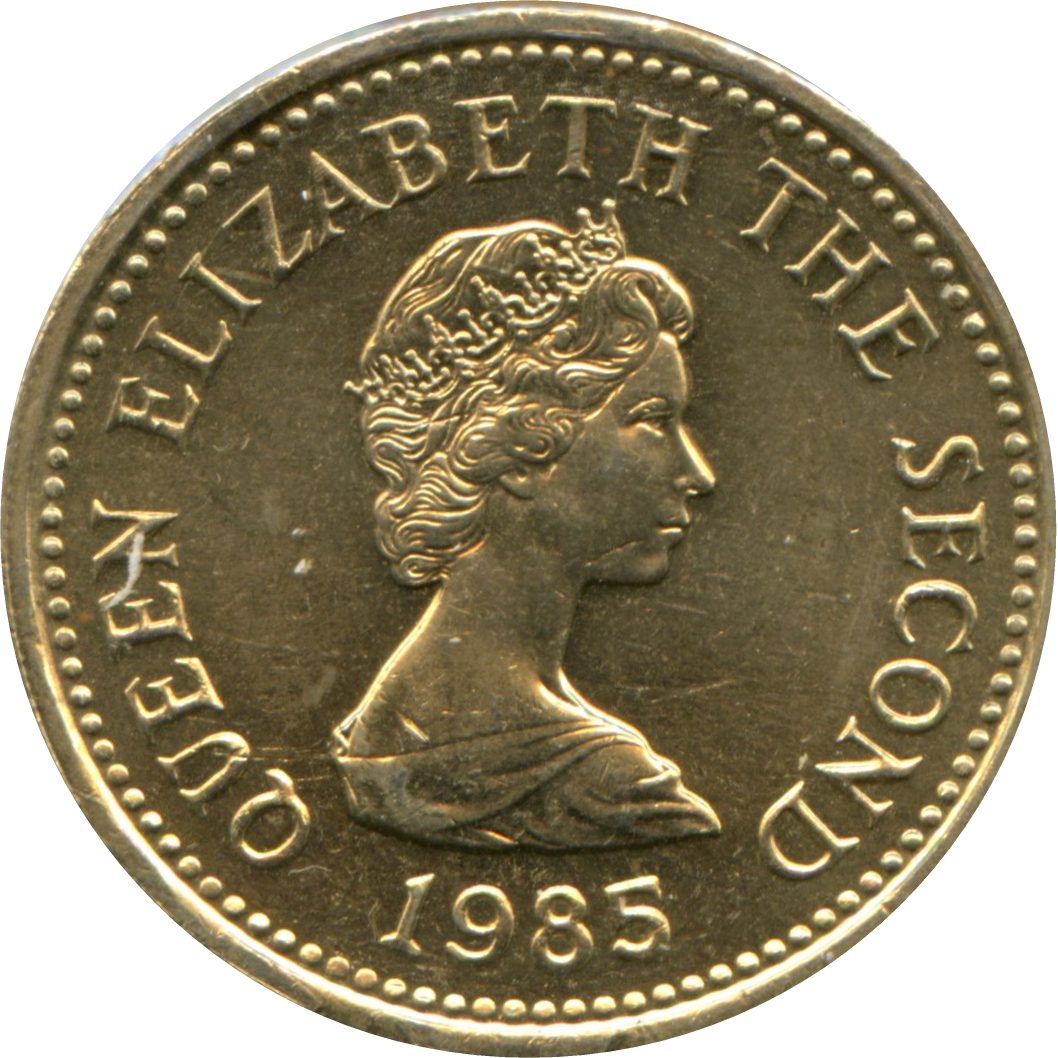 Jersey 1 Pound - Elizabeth II St. Clement obverse