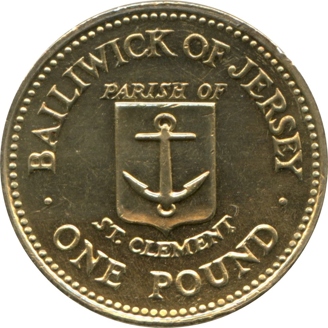 Jersey 1 Pound - Elizabeth II St. Clement