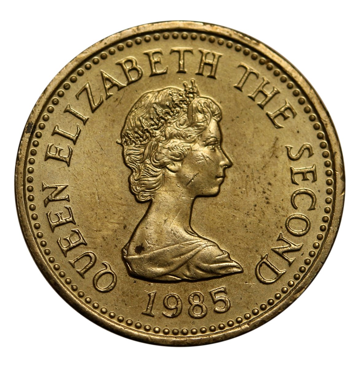 Jersey 1 Pound - Elizabeth II St. Lawrence obverse