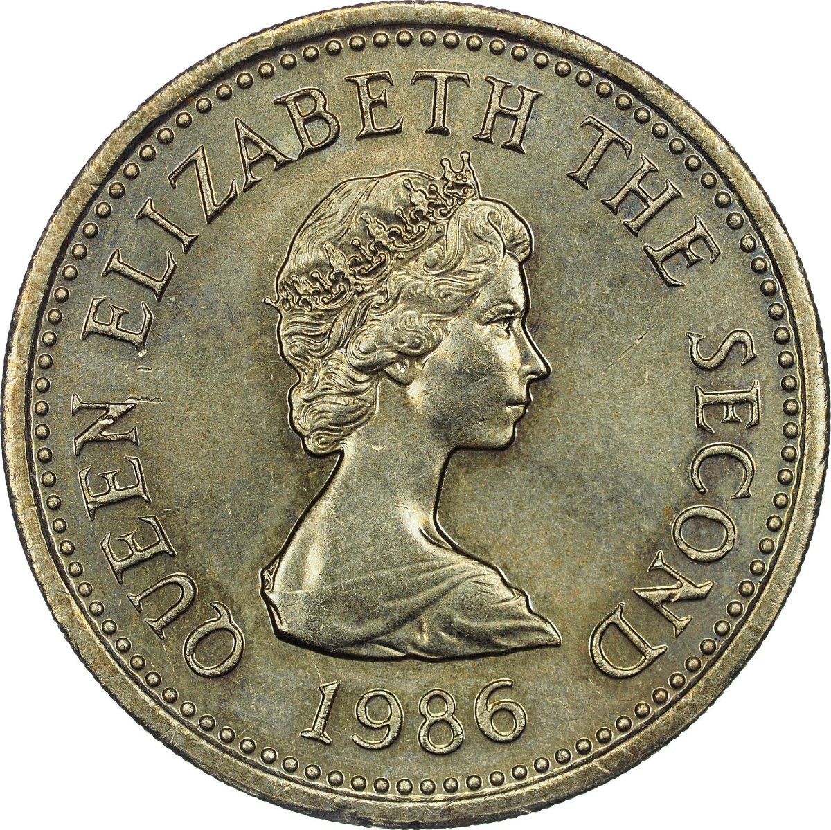 Jersey 1 Pound - Elizabeth II Grouville obverse
