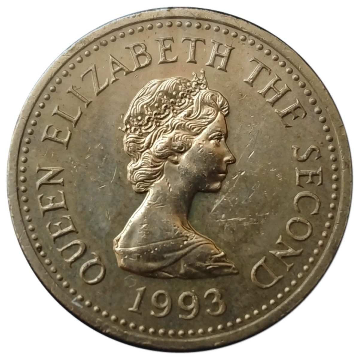 Jersey 1 Pound - Elizabeth II Barque, Gemini obverse