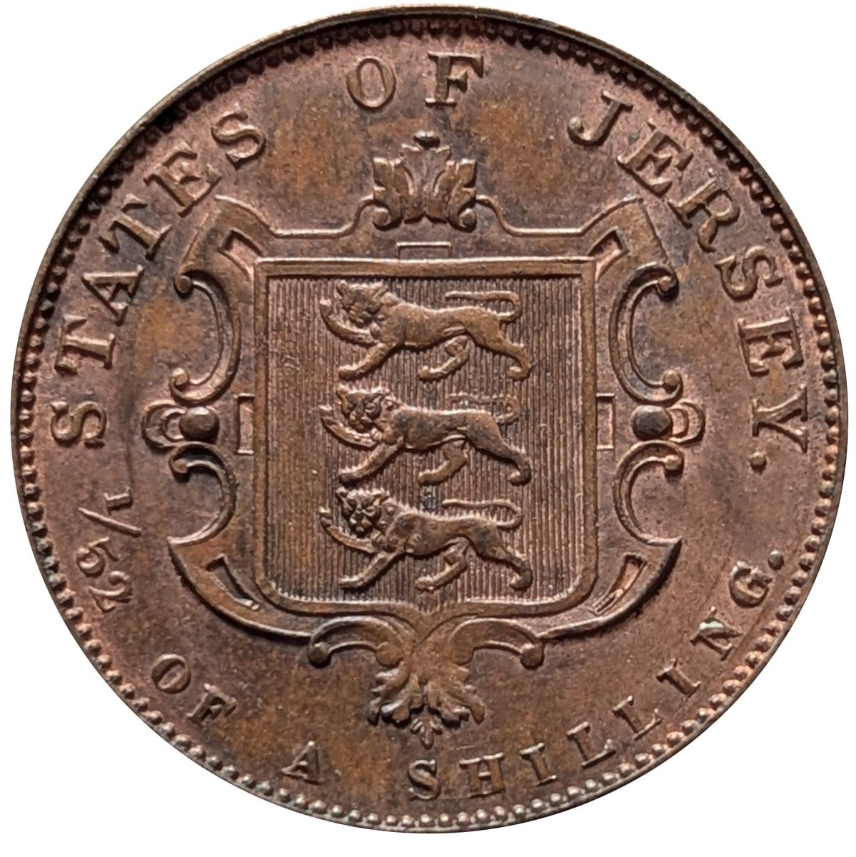 Jersey 1/52 Shilling - Victoria reverse