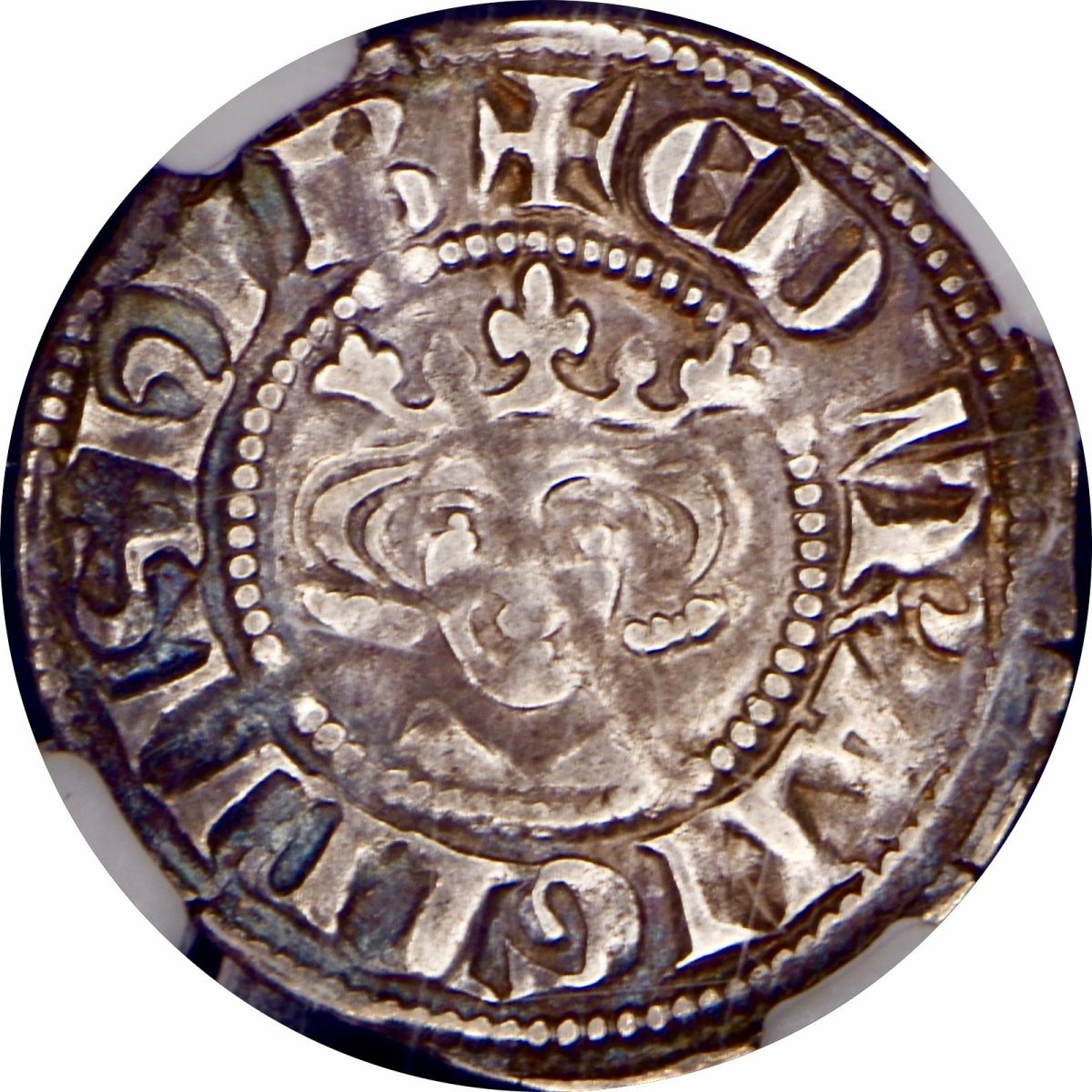 1 Penny - Edward I Sterling type; class 4c obverse
