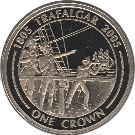 Gibraltar 1 Crown - Elizabeth II Tracking the Opponent