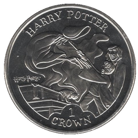 Isle of Man 1 Crown - Elizabeth II Dementor