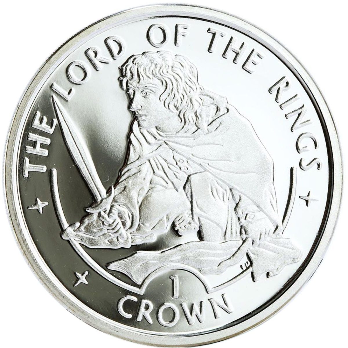 Isle of Man 1 Crown - Elizabeth II Frodo
