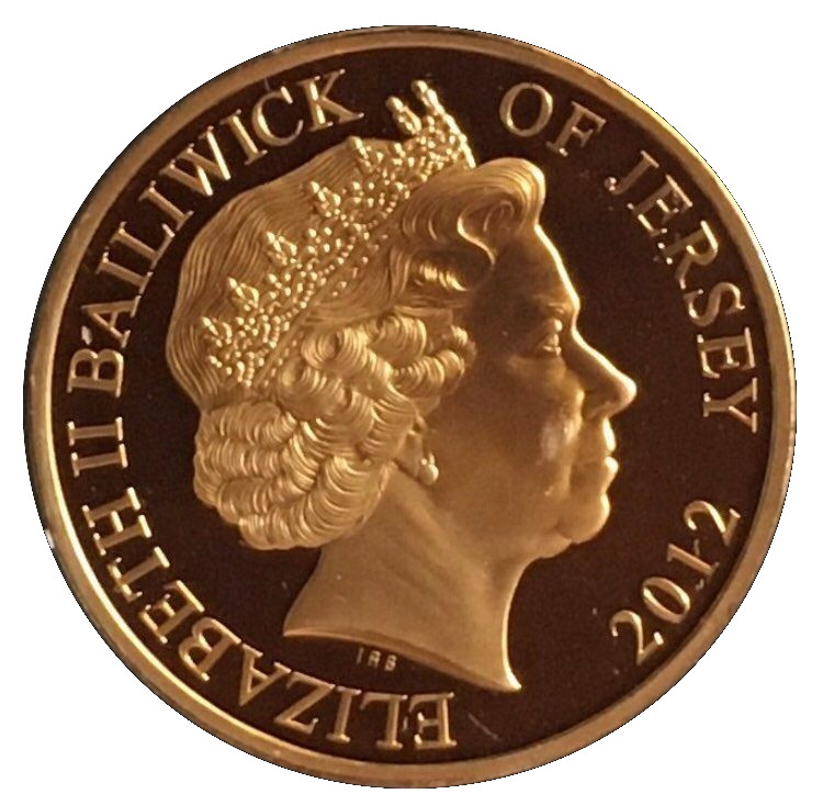 Jersey 50 Pence - Elizabeth II Diamond Jubilee - Photo 1985 obverse